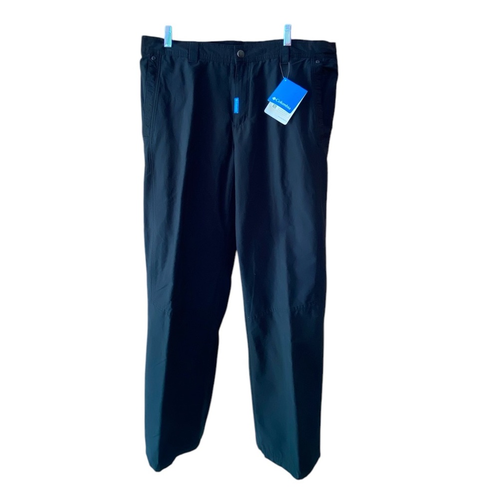 COLUMBIA Black Flannel Lined Cargo Pants